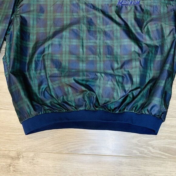 Vintage Avon Sportswear Windbreaker Jacket Mens XL Golf Plaid Norton Magnum CAN - Picture 4 of 11